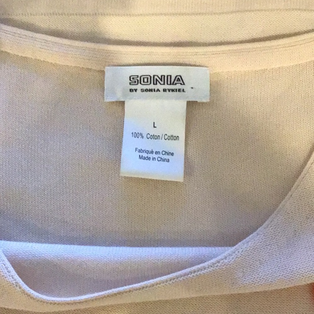 Sonia by Sonia Rykiel top and cardigan suit size 12-14 - Picture 9 of 9